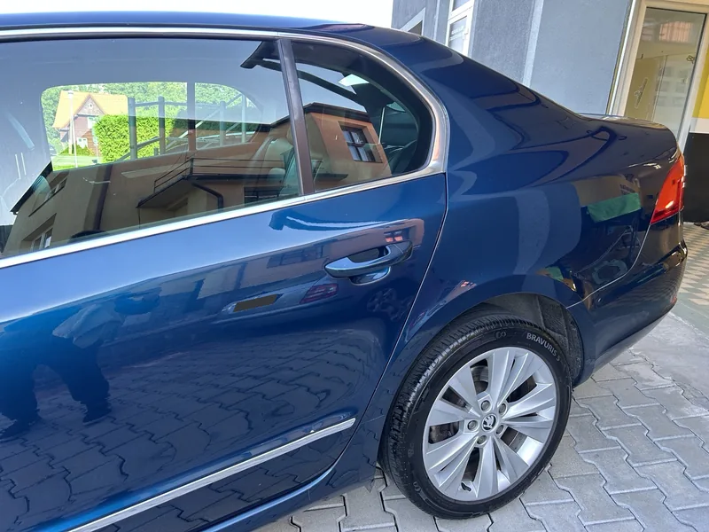 Škoda Superb po přípravě na prodej